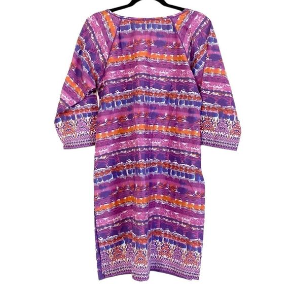 Vintage Biba Batik Print Tunic Top Sz 38 NWT - Picture 4 of 8